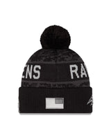 Ravens 2026 New Era Men's Salute to Service Knit Pro Football Hall of Fame