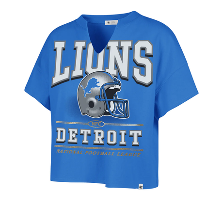 Lions 2025 '47 Brand Women's Elation Oversized Notch T-Shirt