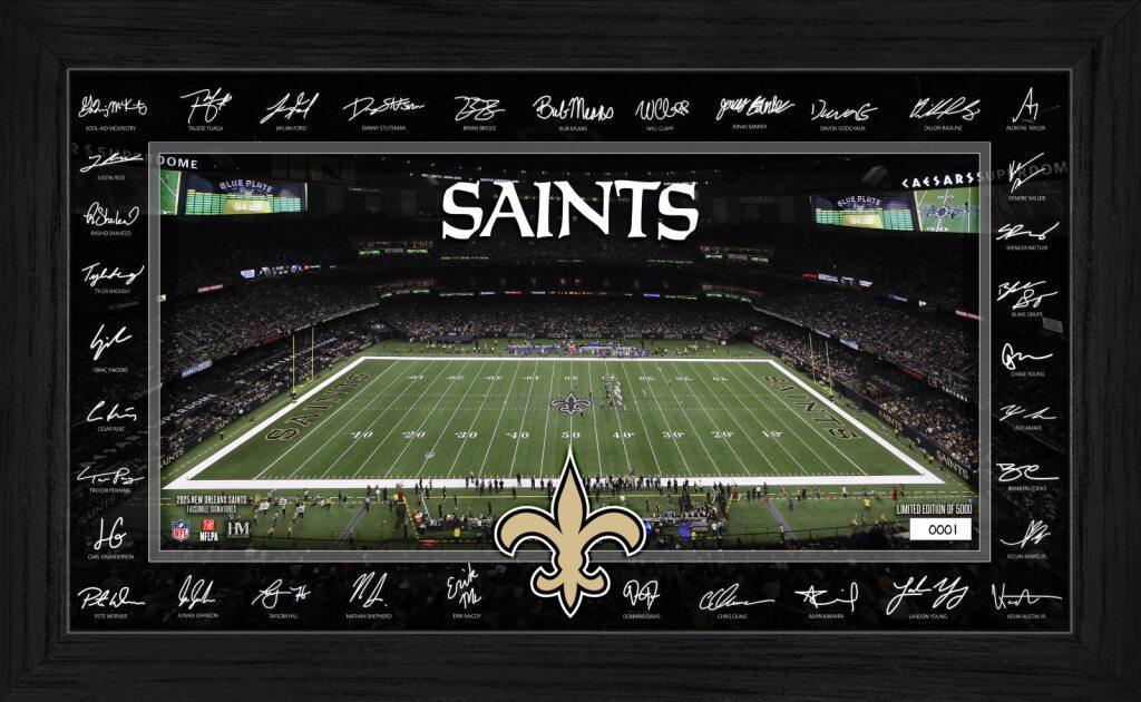 Saints 2025 NFL Signature Gridiron