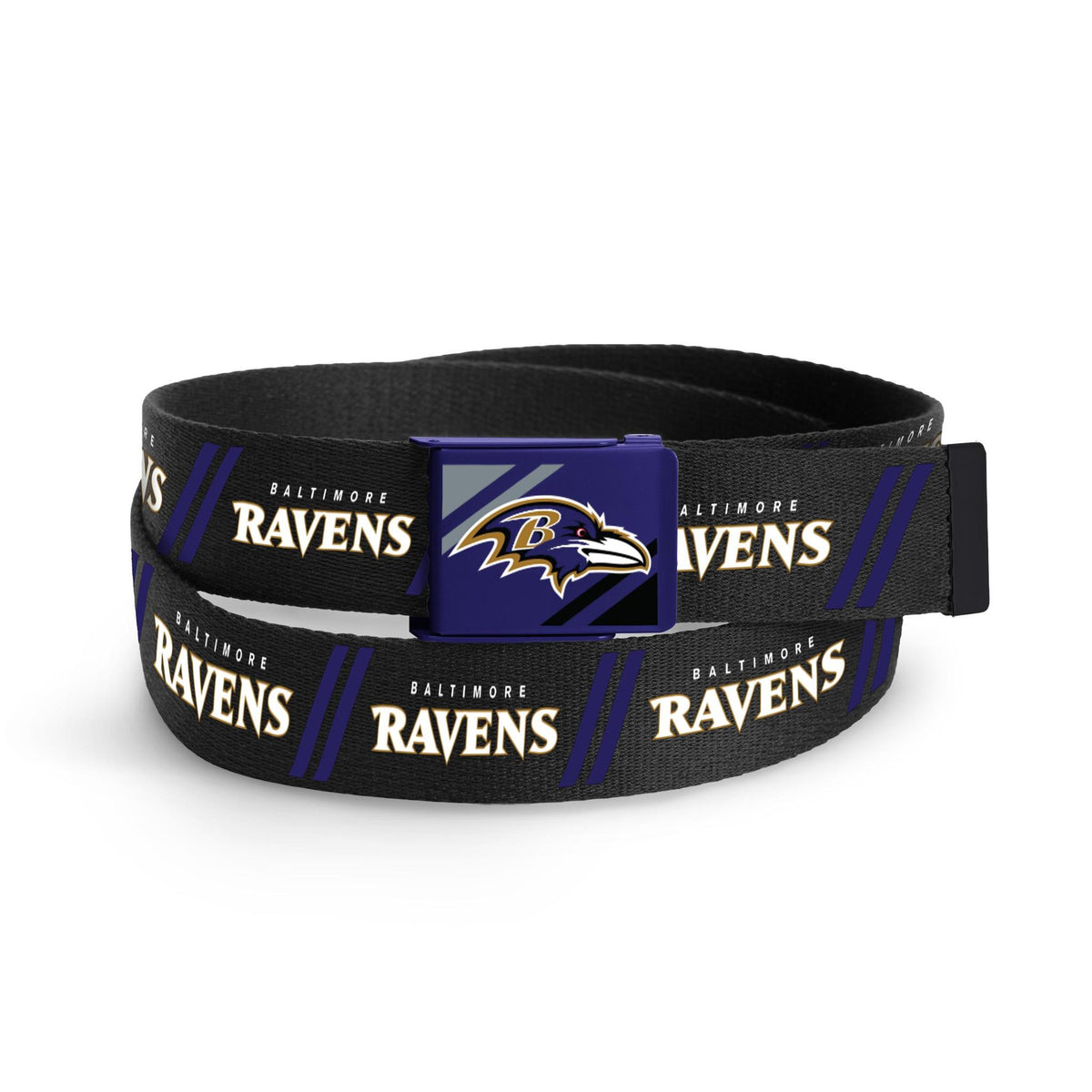 Ravens Stripe Belt Pro Football Hall of Fame