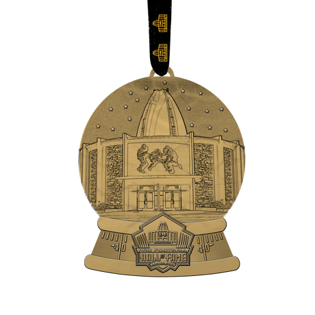 Hall of Fame Limited Edition 2025 Annual Bronze Snow Globe Ornament