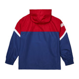 Giants 2025 Mitchell & Ness Men's NFL Tie Breaker Anorak Vintage Logo Lightweight Windbreaker