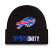 Bills 2025 New Era Men's Inspire Change Black Knit