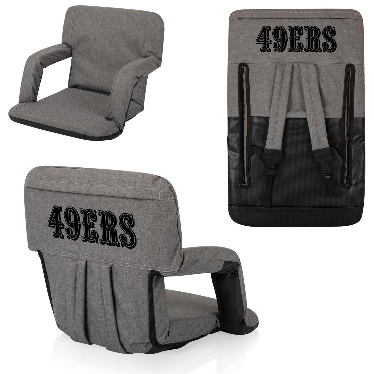 49ers Ventura Portable Reclining Stadium Seat