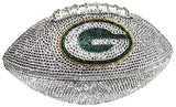 Packers Swarovski Crystal Full Size Football