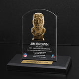 Jim Brown 1971 NFL Hall of Fame Acrylic Bust Desk Top