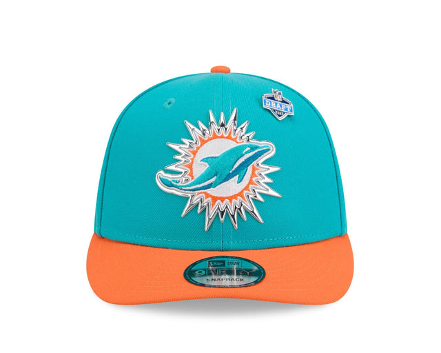 Dolphins 2026 New Era Men's 9FIFTY Draft Hat