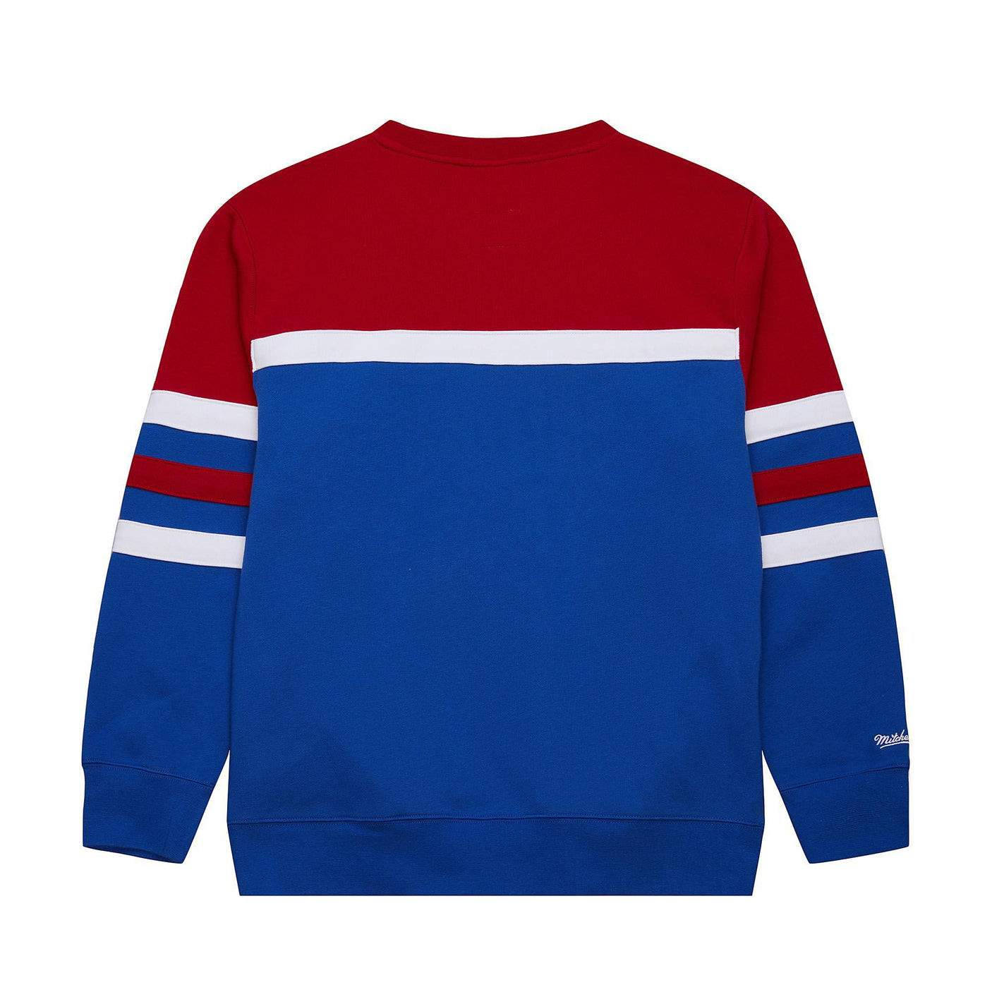 Bills Men's Mitchell & Ness Head Coach Vintage Logo Crewneck