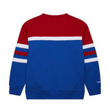 Bills Men's Mitchell & Ness Head Coach Vintage Logo Crewneck