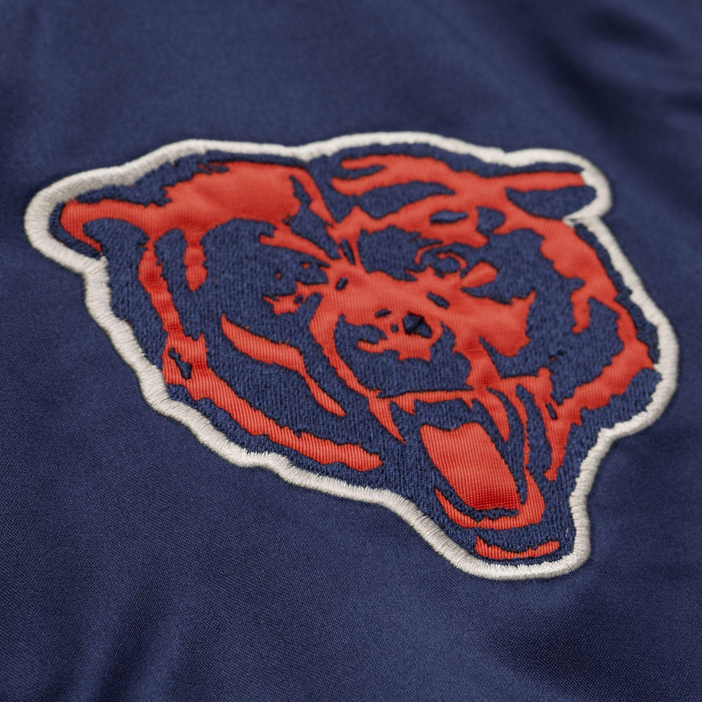 Bears 2026 Mitchell & Ness Men's NFL Retro Roots Lightweight Satin Jacket (10355339788564)