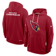 Cardinals 2025 Nike Men's Sideline DRI-Fit Hoodie