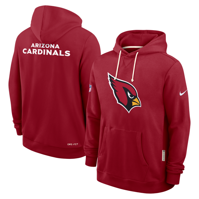 Cardinals 2025 Nike Men's Sideline DRI-Fit Hoodie