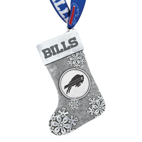 Bills Snowflake Stocking Ornament Pro Football Hall of Fame