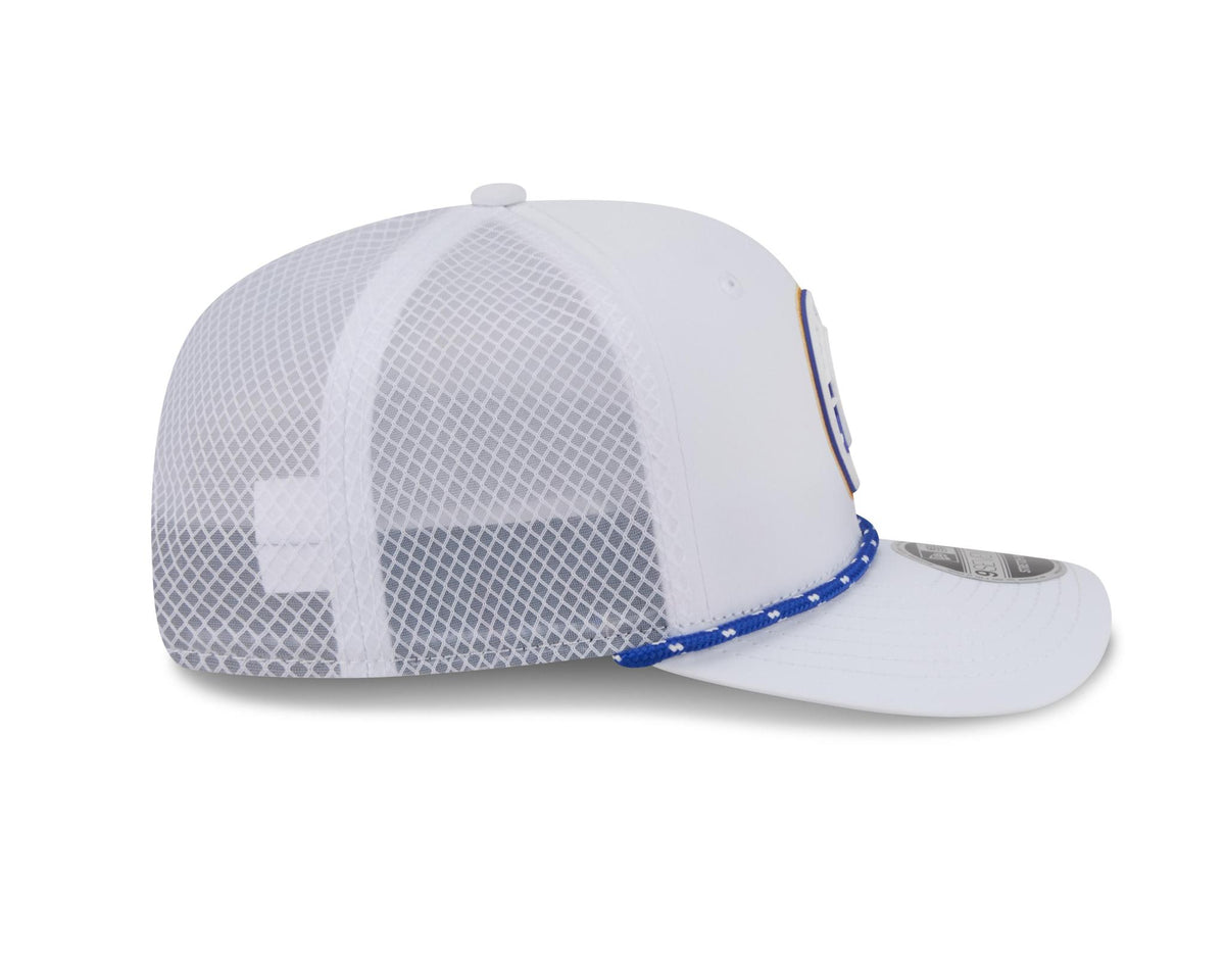 Rams 2026 New Era Men's 9SEVENTY Stretch Snap Two-Tone Hat Pro Football Hall of Fame