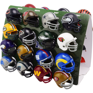 32 Piece NFL Helmet Tracker Set