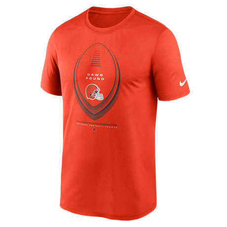 Browns 2026 Nike Men's Legend Icon T-Shirt Orange