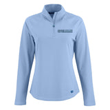 HBCU Team Cutter & Buck Women's Prospect Recycled Featherlight Stretch 1/4 Zip