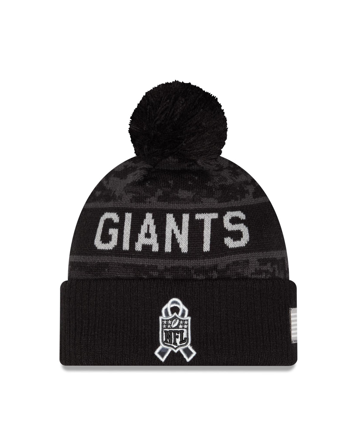 Giants 2026 New Era Men's Salute to Service Knit Pro Football Hall of Fame