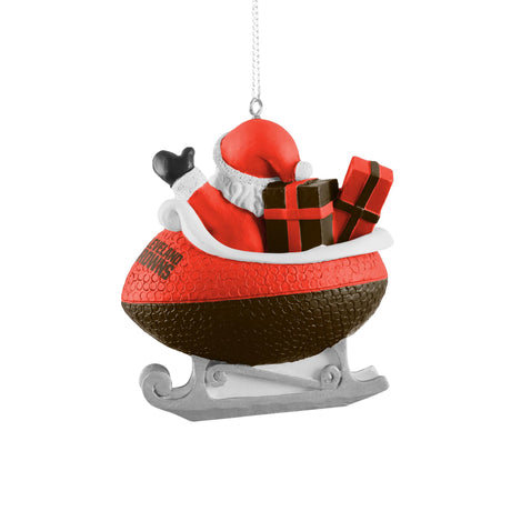 Browns Football Sleigh Ornament