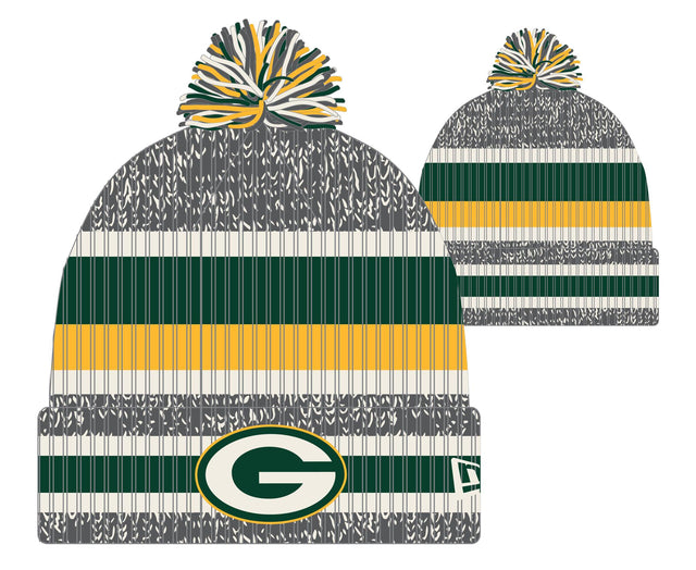 Packers 2026 New Era Men's Stripe Knit Pro Football Hall of Fame