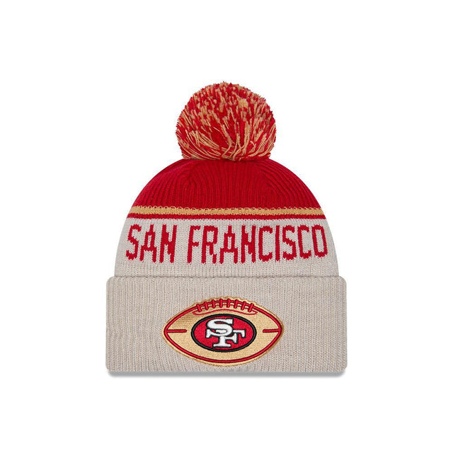 49ers 2024 New Era Sideline Historic Knit