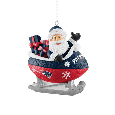 Patriots Football Sleigh Ornament