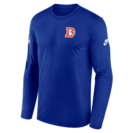 Broncos 2025 Nike Men's Long Sleeve Legend Alternate T-Shirt