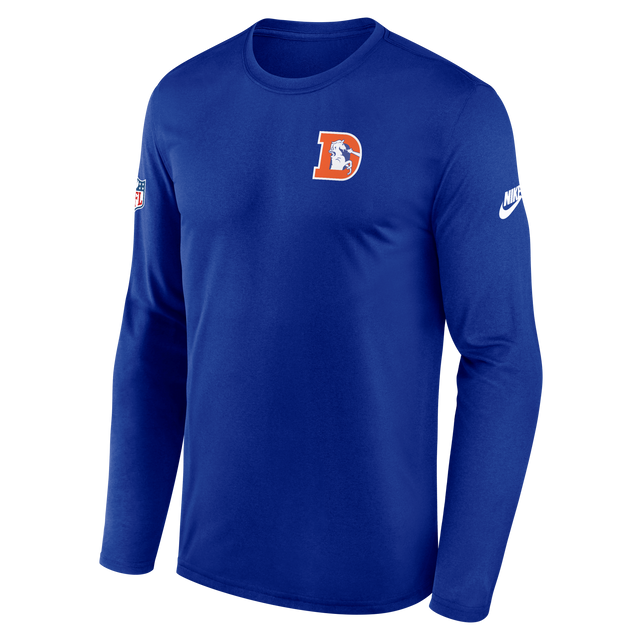 Broncos 2025 Nike Men's Long Sleeve Legend Alternate T-Shirt