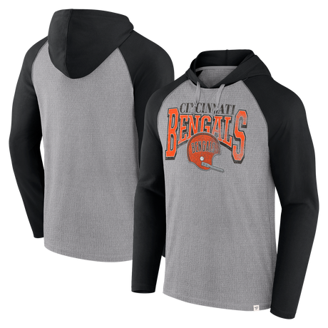 Bengals Men's Fanatics Under Center Hooded Long Sleeve T-Shirt