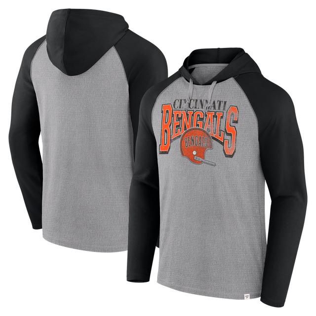 Bengals Men's Fanatics Under Center Hooded Long Sleeve T-Shirt