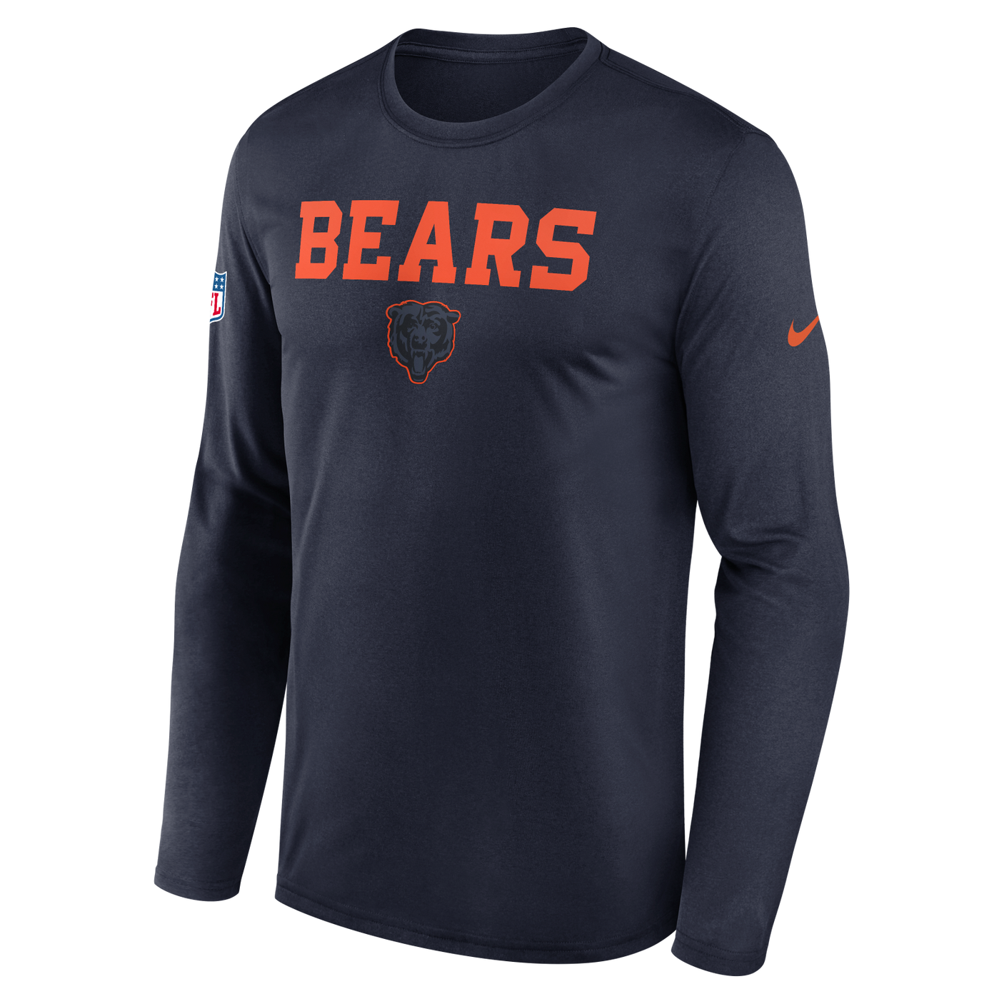 Bears 2026 Nike Men's Rivalries Collection Sideline Legend Dri-FIT Long-Sleeve T-Shirt