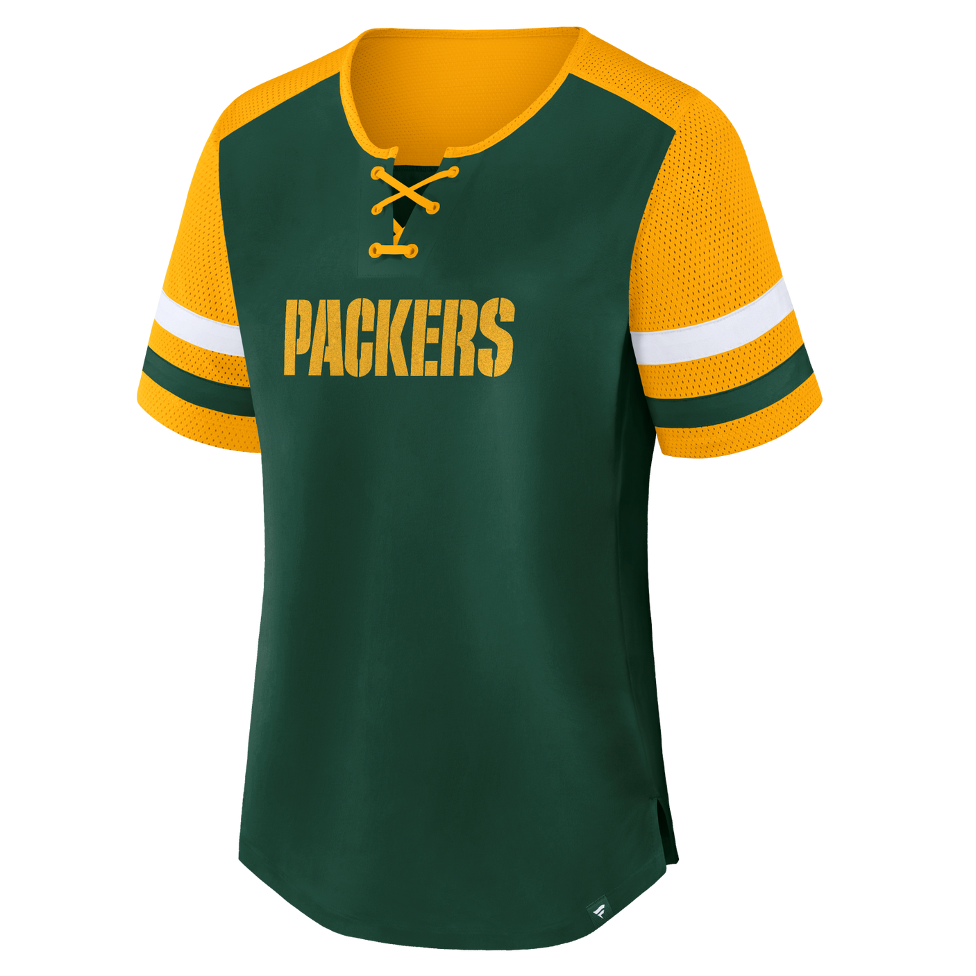 Packers 2026 Fanatics Women's Low Hip Athena Top Pro Football Hall of Fame