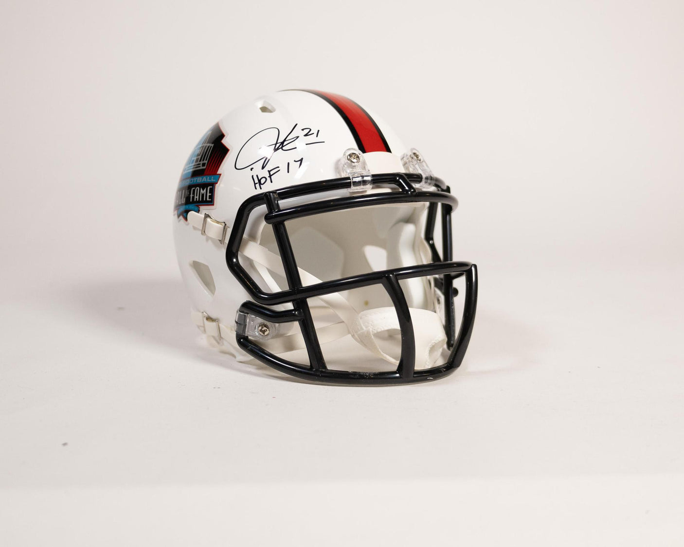 LaDainian Tomlinson Autographed Hall of Fame Mini Helmet