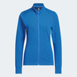 Hall of Fame 2026 Adidas Women's Lucidray Blue Performance Textured Full Zip Jacket