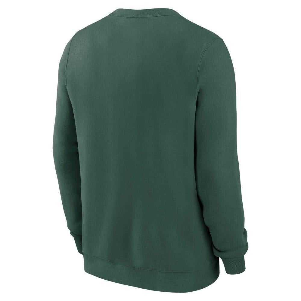 Packers 2026 Nike Men's Club Fleece Pullover Crewneck Pro Football Hall of Fame
