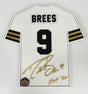 Drew Brees Class of 2026 White Wood Jersey 3D Sign - DS