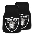 Raiders 2-Piece Carpet Car Mat Set