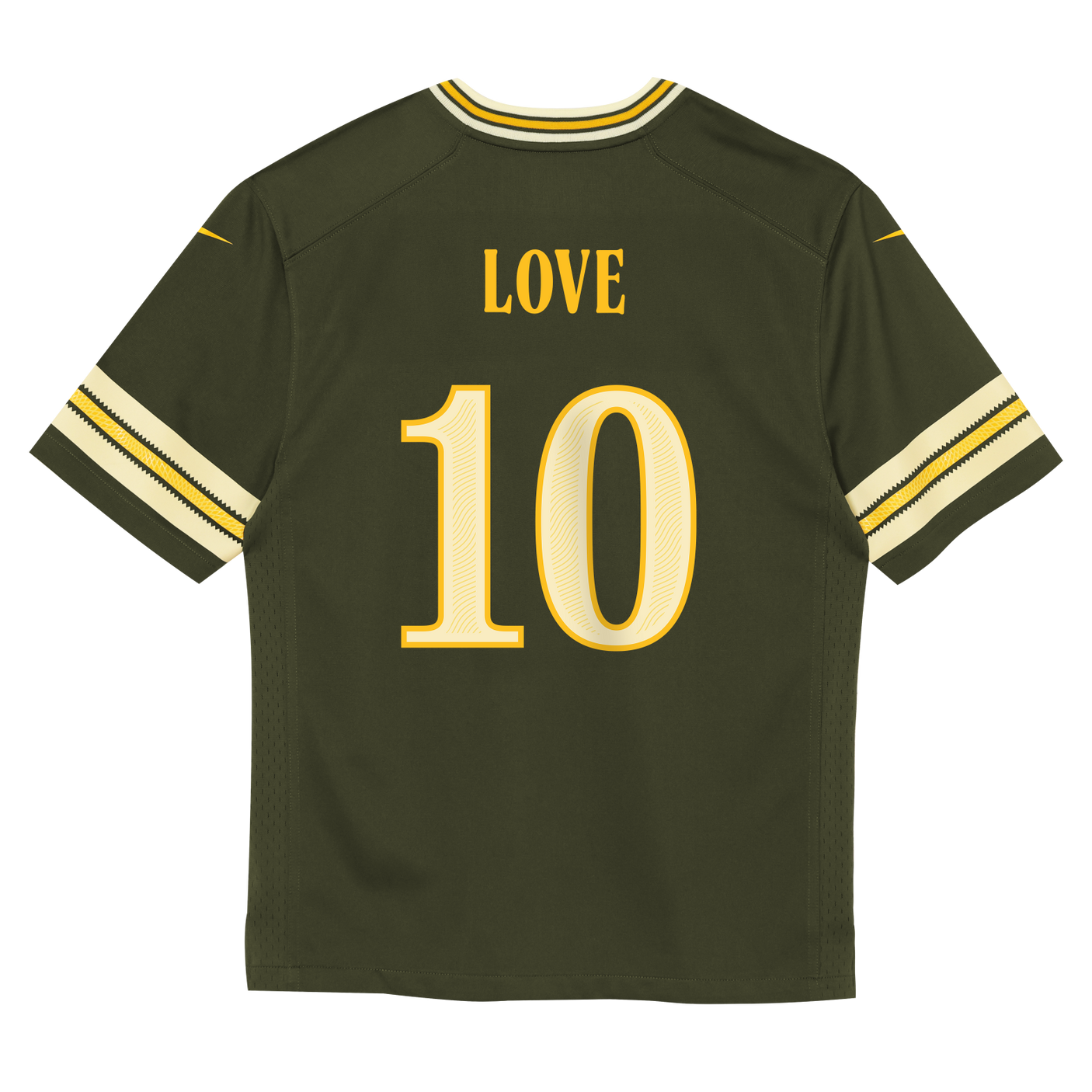 Packers Jordan Love 2026 Nike Youth Rivalry Jersey