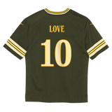 Packers Jordan Love 2026 Nike Youth Rivalry Jersey