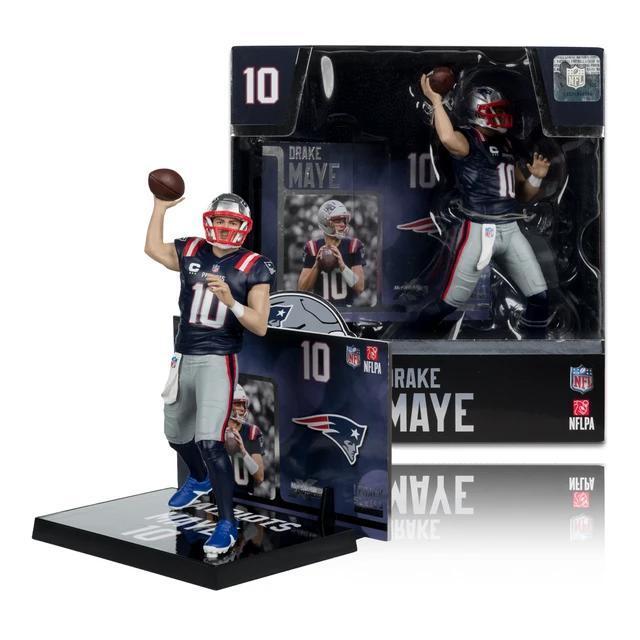 Drake Maye McFarlane's SportsPicks Legacy Series 7" Figure #58 Pro Football Hall of Fame