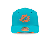 Dolphins 2026 New Era Men's 9SEVENTY Stretch Snap Sideline Hat