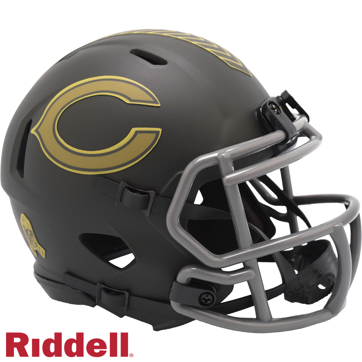 Bears 2025 Salute to Service Mini Helmet