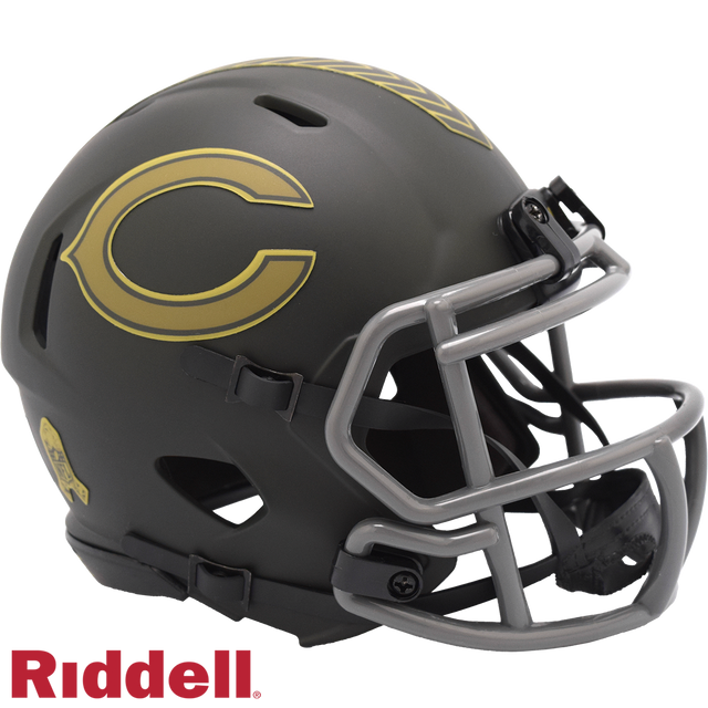 Bears 2025 Salute to Service Mini Helmet