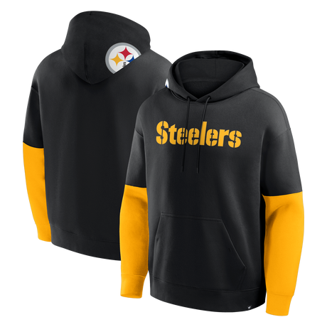 Steelers 2025 Men's Fanatics Helmet Fleece Sweatshirt