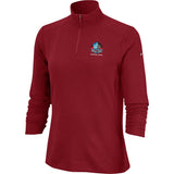 Hall of Fame Women's Nike Dry Half Zip - Crimson