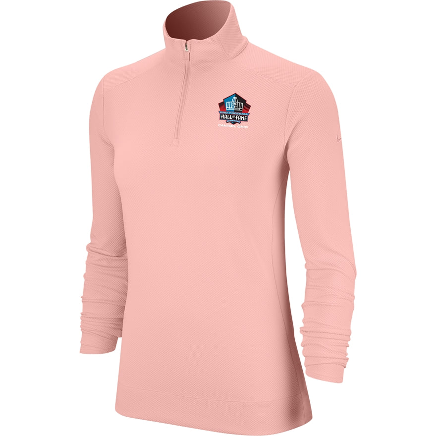 Hall of Fame Women's Nike Dry Half Zip - Pink