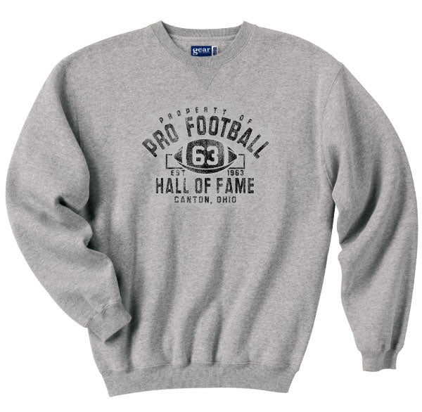 Hall of Fame Retro Crackle Crew Neck Fleece