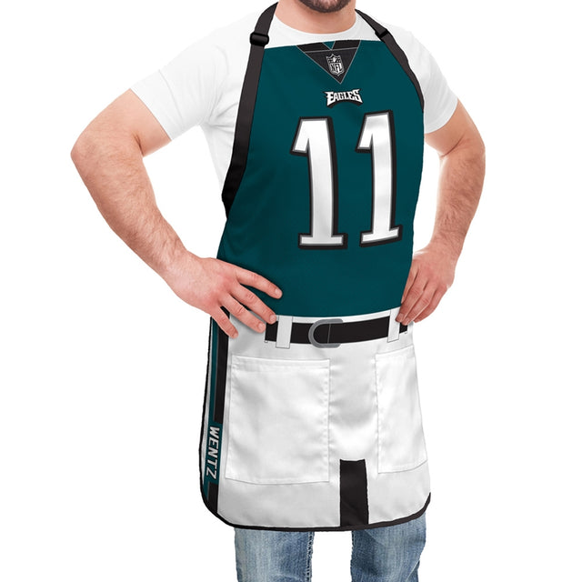 Eagles Carson Wentz Jersey Apron