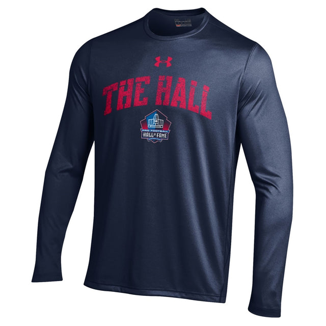 Hall of Fame Under Armour The Hall Long Sleeve T-Shirt- Navy