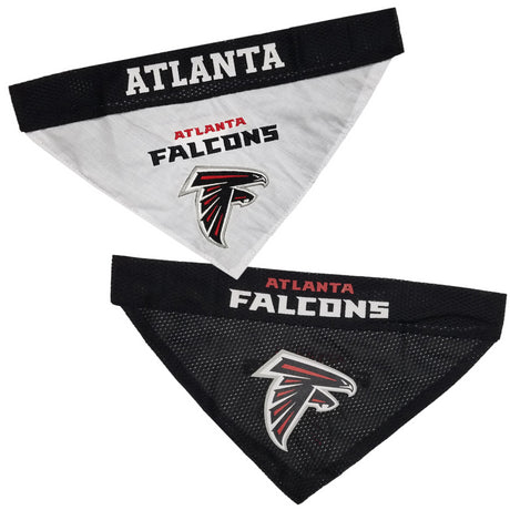 Falcons Pets First Reversible Dog Bandana